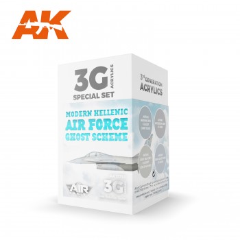 AK 3rd Generation Acrylics MODERN HELLENIC AIR FORCE GHOST SCHEME AK11753